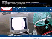 Tablet Screenshot of luigigrosso.net